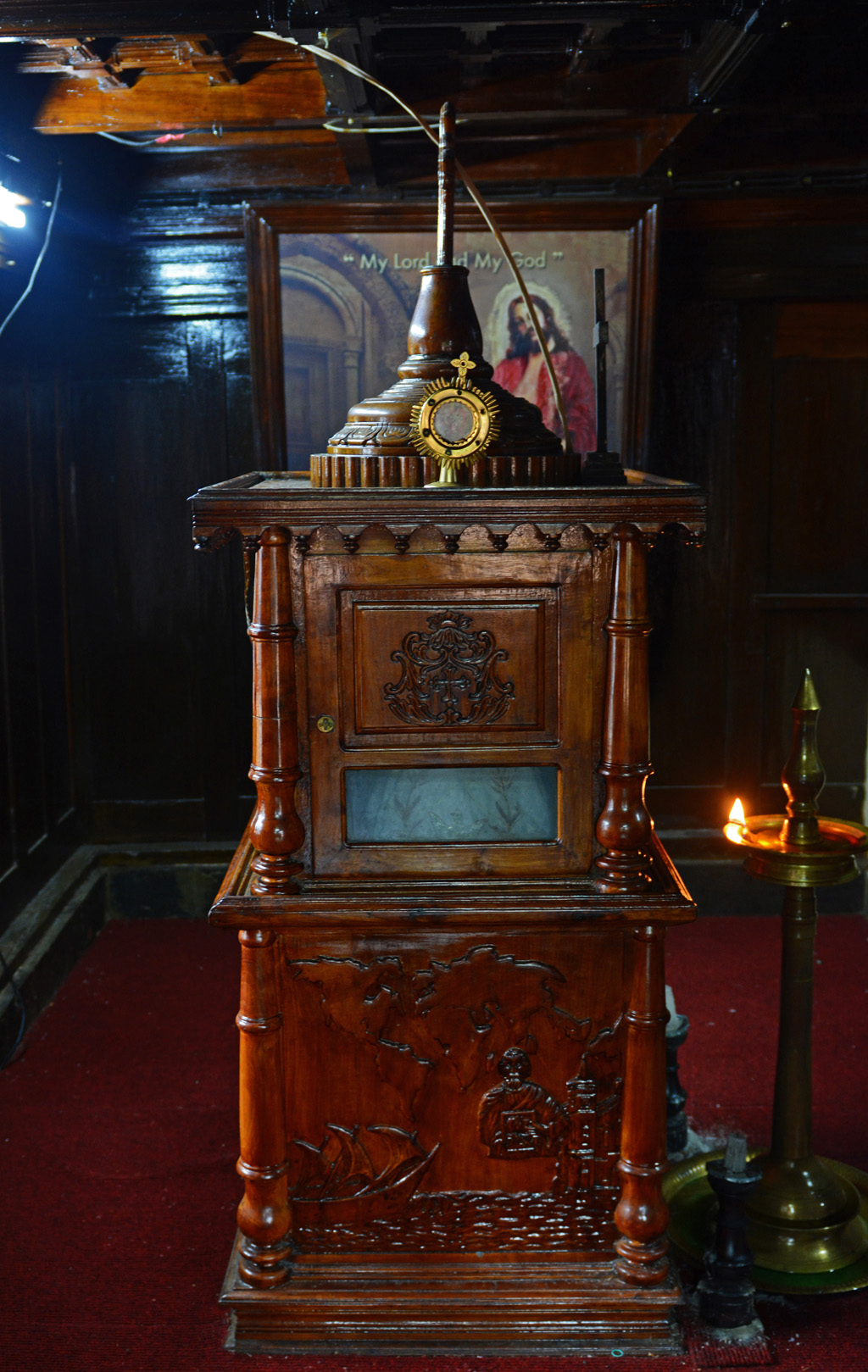 Artifacts at Niranam Church